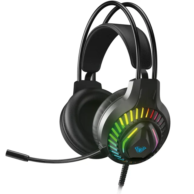 Auricular AULA S605 - Black Wired