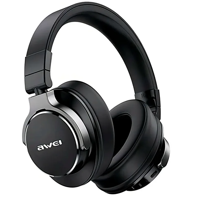 Auricular Awei Foldable Wireless A710Bl Anc Black