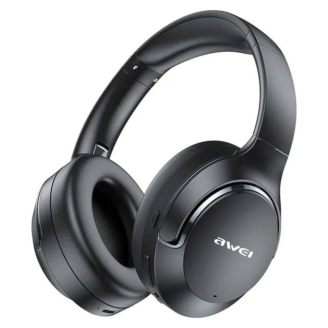 Auricular Awei Foldable Wireless At2 Anc Black