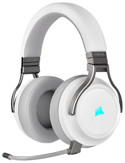 Auricular Corsair Virtuoso Wireless Rgb Hifi Gaming White