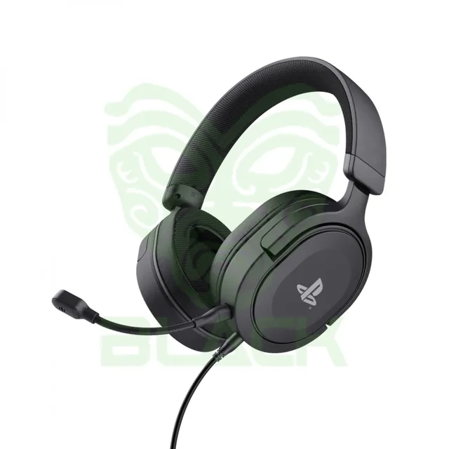 Auricular Gamer Gxtrust 498 Forta Para Ps5 Con Licencia Oficial Negro