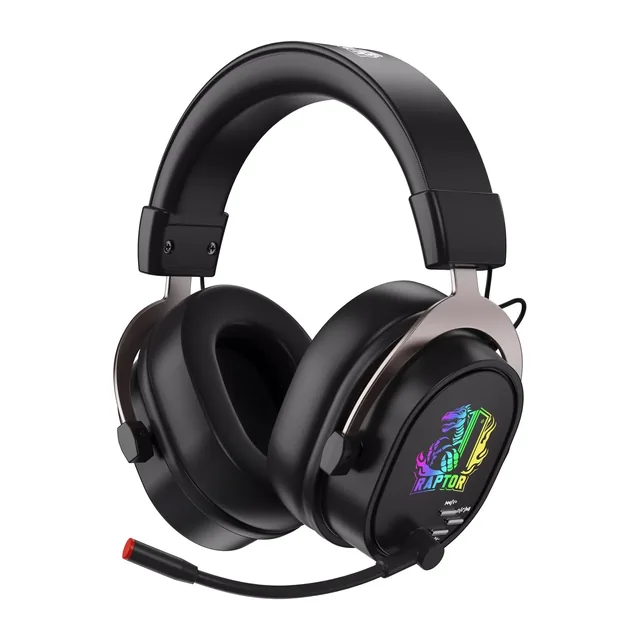 Auricular Gamer Raptor Inferno PRO X 7.1 Wireless c/Dongle Negro