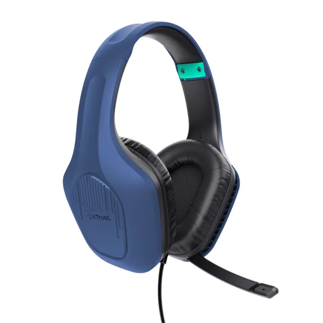 Auricular Gamer Trust Zirox Blue Gxt415b