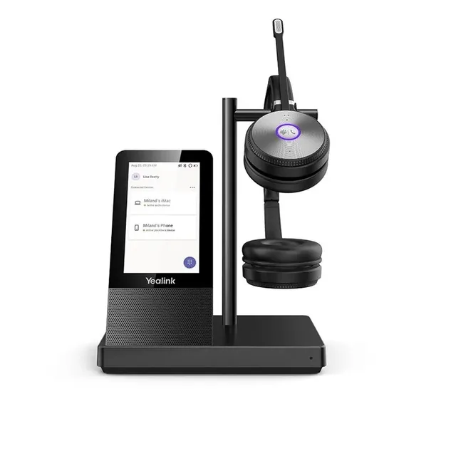 Auricular Inalámbrico Dual Dect Y Bluetooth 4.2 Optimizado Para Teams
