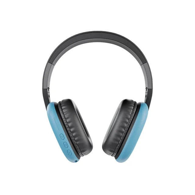 Auricular Klip Xtreme, Vincha Inalámbrico, 25hs,plegable, Azul