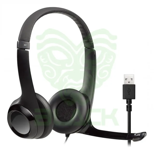 Auricular Logitech H390 Auricular Black