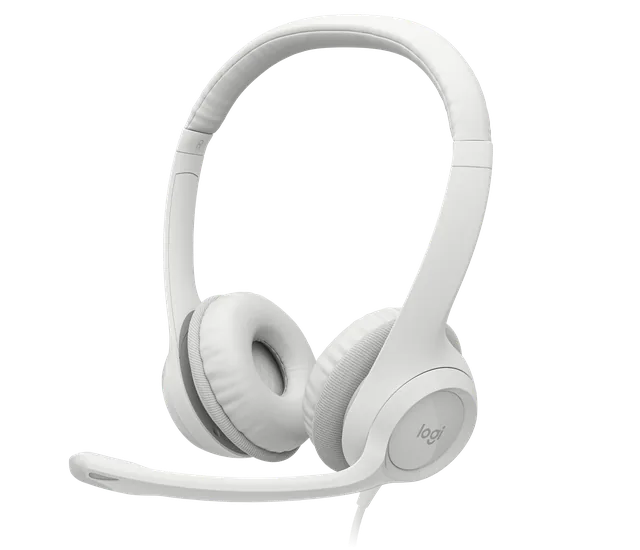 Auricular Logitech H390 USB Blanco