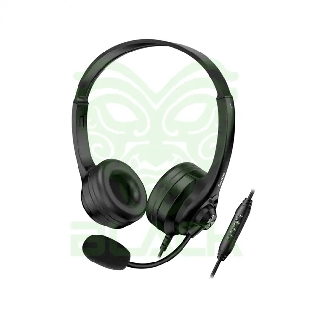 Auricular + Mic Headset Genius HS-235U USB A+c Black