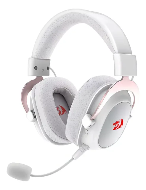 Auricular Redragon H510W Pro Zeus Pro Wireless Blanco