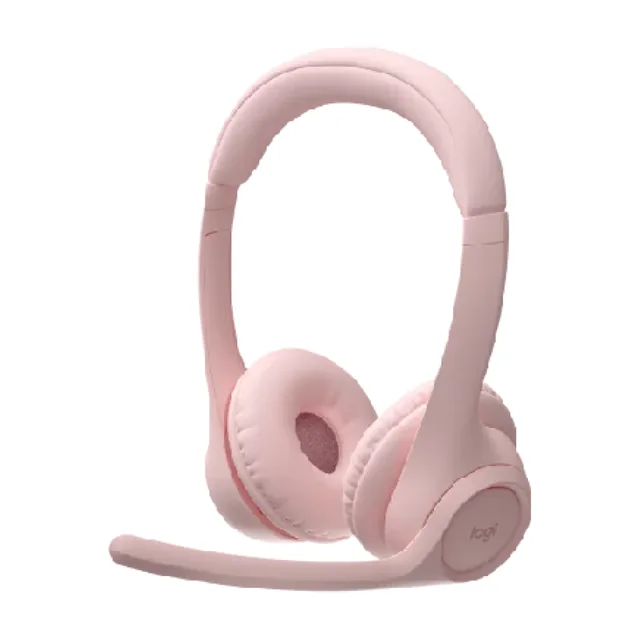 Auricular Wir c/Microfono Logitech Zone 300 Rose 981-001411