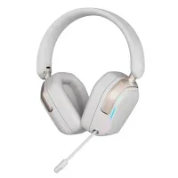 Auricular Wireless Royal Kludge Hg101 Platinum Gray Tri Mode