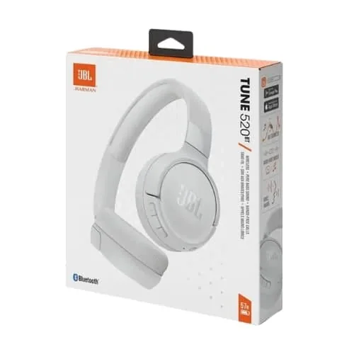 Auriculares Bluetooth JBL Tune 520 White