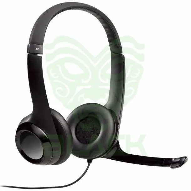 Auriculares Con Micrófono Logitech H390 Usb-c Negro
