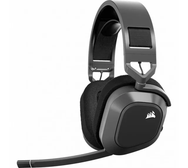 Auriculares Corsair HS80 MAX Wireless 2.4Ghz Bluetooth Dolby Atmos Steel Gray 65Hs PC/PS/MAC