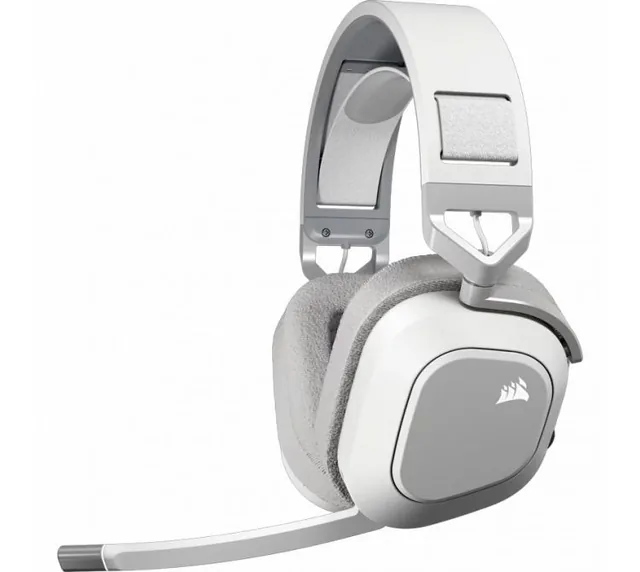 Auriculares Corsair HS80 MAX Wireless 2.4Ghz Bluetooth Dolby Atmos White 65Hs PC/PS/MAC