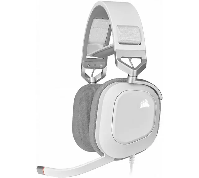 Auriculares Corsair HS80 Premium Dolby Atmos 7.1 White RGB