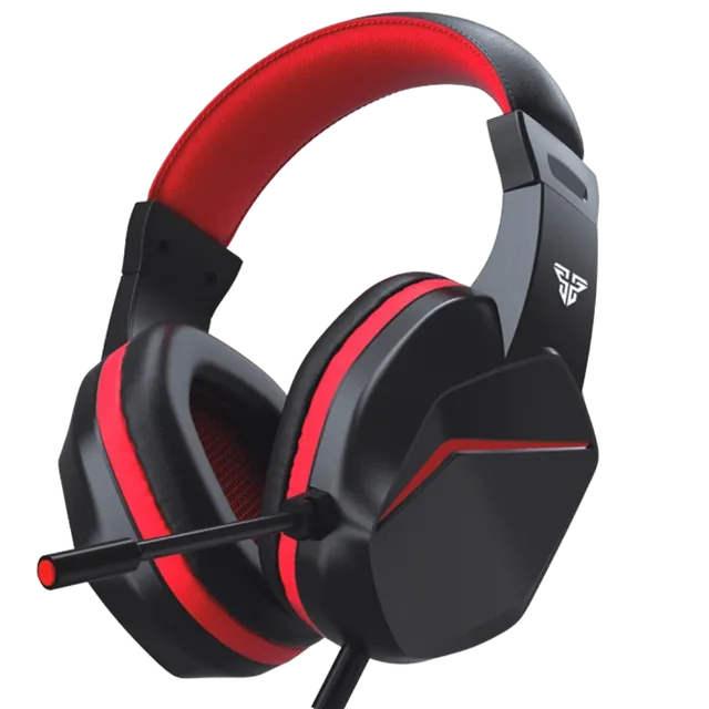 Auriculares Gamer Fantech MARS II HQ54 Ligero 40mm TRRS 3.5mm Negro c/ Splitter