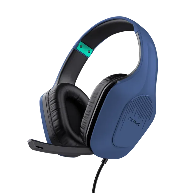Auriculares Gamer Trust Zirox Blue GXT 415B