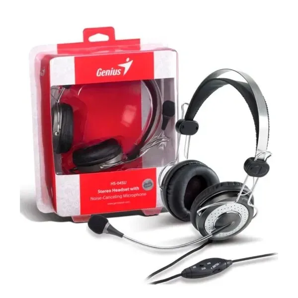 Auriculares Genius HS 04SU Dual Jack