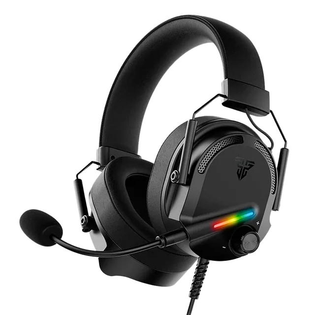 Auriculares Headset Gamer Fantech Alto 7.1 HG26 Surround 50mm RGB USB PC PS4 PS5 Negro