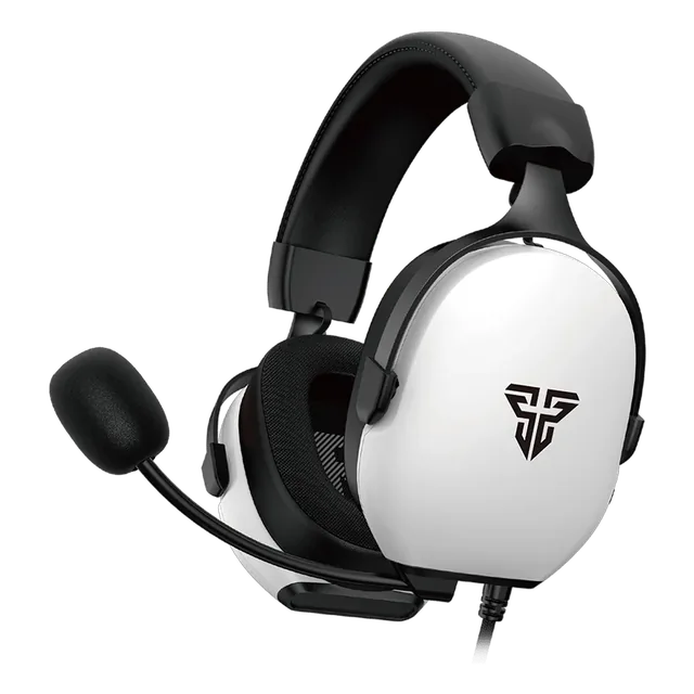 Auriculares Headset Gamer Fantech CARBON7.1 HG30 Surround 40mm USB PC Switch PS4 PS5 Blanco