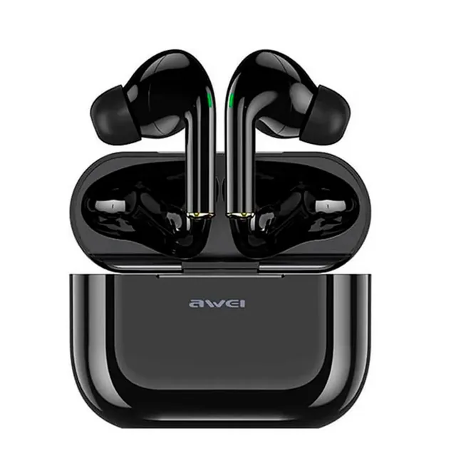 Auriculares Inalámbricos Awei T29 Black Ear Hook
