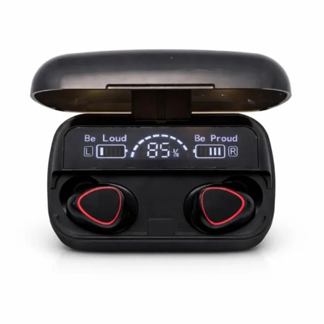 Auriculares Inalámbricos Bluetooth Int-Co Ultrapods Max 6 Rdh-206 Negro