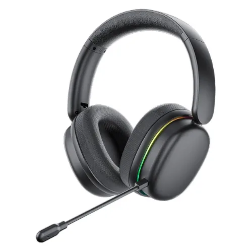 Auriculares Inalámbricos Gamer Aula G7 PRO 40mm 7.1 Surround Batería Recargable BT 2.4G USB Negro