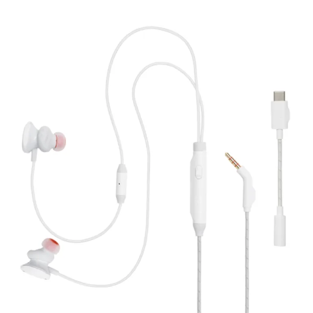 Auriculares JBL QUANTUM 50C White