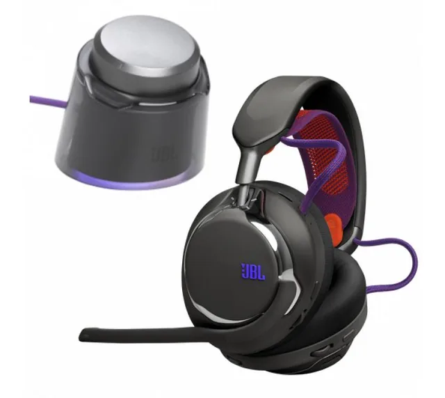 Auriculares JBL QUANTUM 950 Wireless 2.4Ghz Bluetooth 5.3 Dual Connect USB-C RGB 30Hs + Base Multifuncion