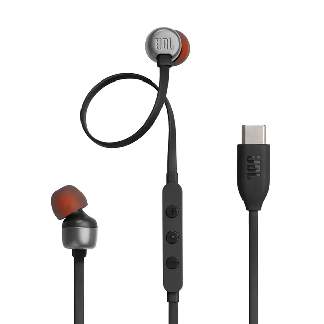 Auriculares JBL T310C USB C Negro