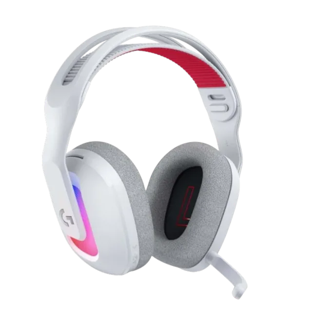 Auriculares Logitech A20X Wireless 2.4Ghz Bluetooth 5.3 LightSpeed RGB LightSync White 90Hs PC/XBOX/PS/NINTENDO