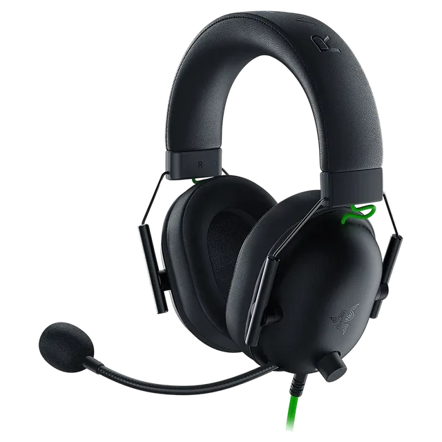 Auriculares Razer BLACKSHARK V2 X Black Green 7.1 PC/PS5/XBOX