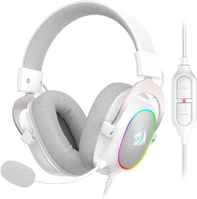 Auriculares Redragon Zeus X H510W RGB Surround 7.1 White