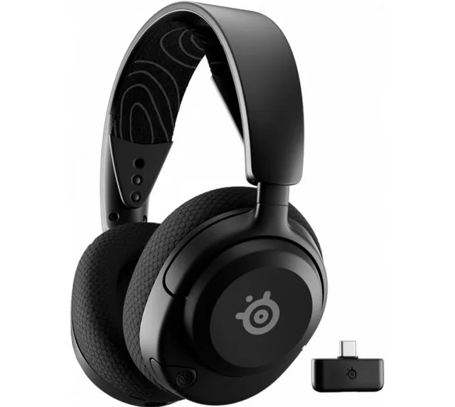 Auriculares SteelSeries Arctis Nova 5X Wireless 2.4Ghz Bluetooth ClearCast 2.X Black 60Hs XBOX/PC/MAC/Switch