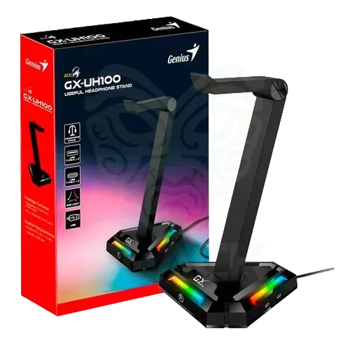 Base Auriculares Genius GX-UH100 Usb-c RGB