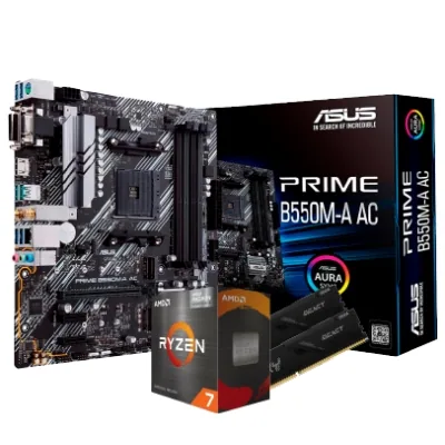 Combo Actualizaci?n AMD Ryzen 7 5700G + B550 + 16GB RAM