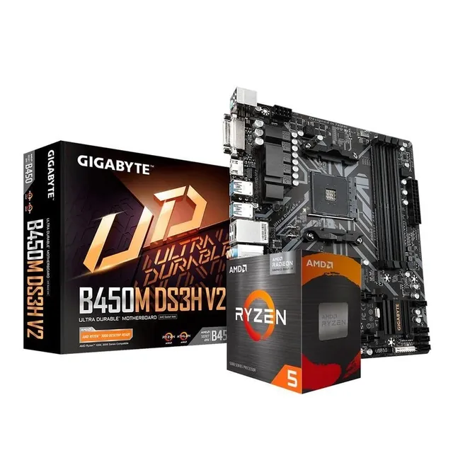 Combo Ecovision AMD Ryzen 5 5600 + 8GB + 512GB