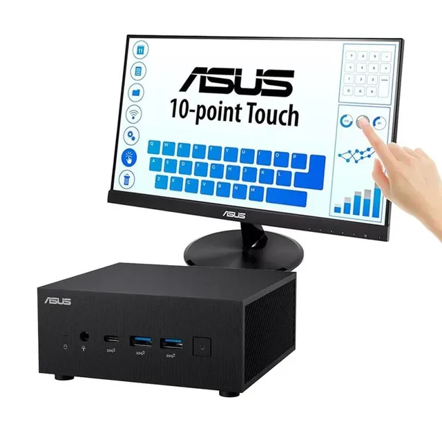 Combo MiniPC ASUS PN41-B Intel® Celeron® N4505 + Monitor Táctil ASUS VT229H
