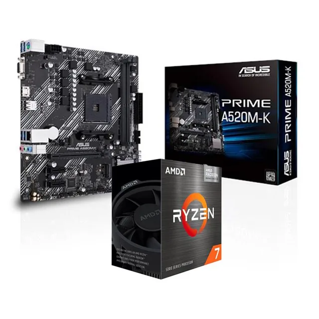 Mother ASUS Prime A520M-K AM4 DDR4