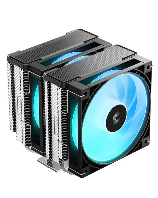 Cooler Cpu Deepcool Ag620 G2 Argb Doble Cooler 270w Tdp Negro