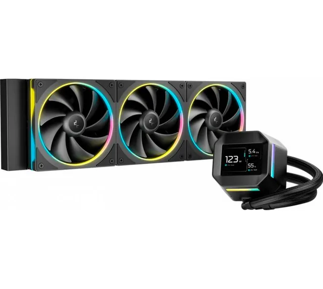 Cooler CPU DeepCool LM360 ARGB LCD IPS 2,4" Water Cooler