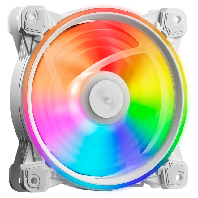 Cooler Fan Adata XPG Hurricane 120 ARGB PWM Blanco