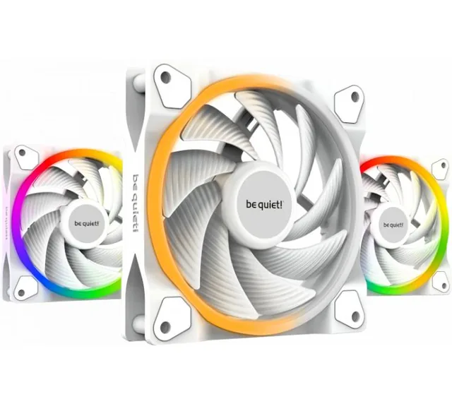 Cooler FAN Be Quiet! LIGHT WINGS 120mm White ARGB PWM High-speed KIT X3