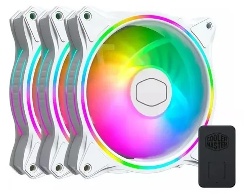 Cooler Fan Cooler Master Halo 120 3en1 White