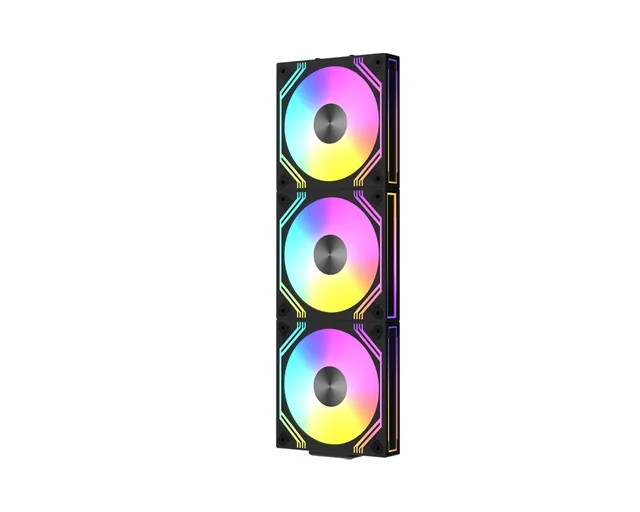 Cooler Fan Raidmax x3 120mm X-Air ARGB PWM Black