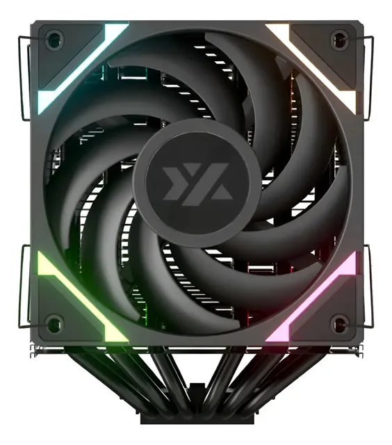 Cooler Para Cpu Xyz Thermax 6 Duo Argb Black 2x120mm