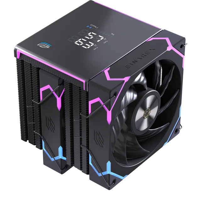 Cpu Cooler Einarex Glide 300 Black RGB