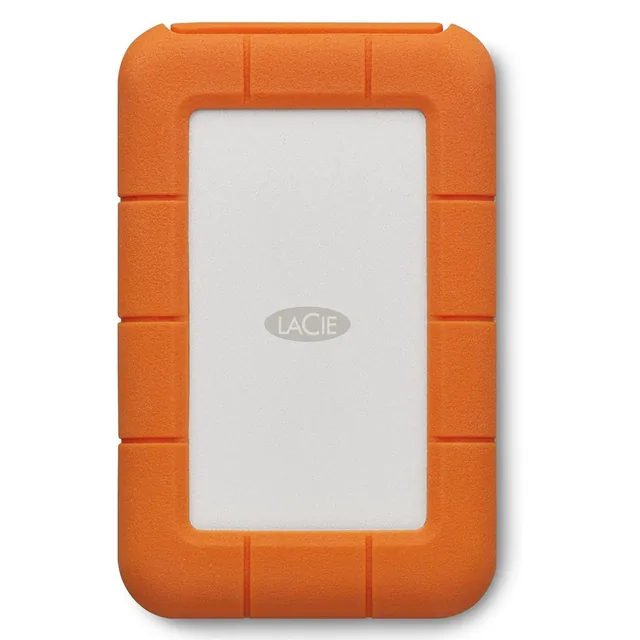 Disco duro externo LaCie Rugged 4TB USB-C STFR4000800