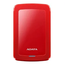 Disco Externo 1tb Adata Hv300 Ahv300-1tu31 Slim Rojo Rojo